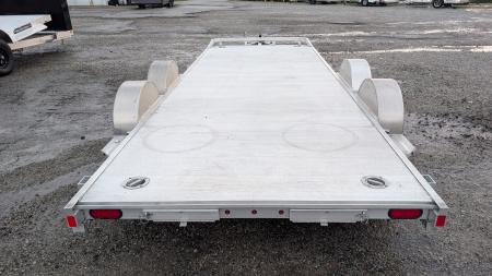 New 2024 Aluma 6'10" x 18' Utility Trailer w/ Dove Tail & Underbody Ramps (FACTORY LEFTOVER PRICING!!!)