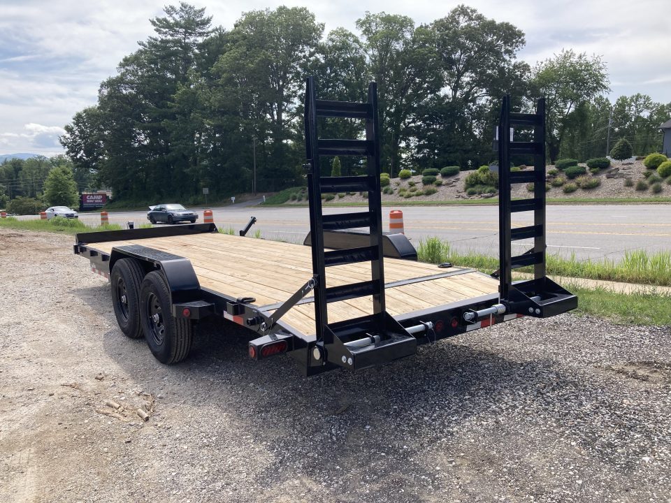 New 2027 Iron Bull ETB8320072 Equipment Trailer / 83"X20' (18' FLAT 2' DOVETAIL) / 2-7,000# AXLES / 235/80R16" 10 PLY TIRE AND WHEEL / STAND UP RAMPS