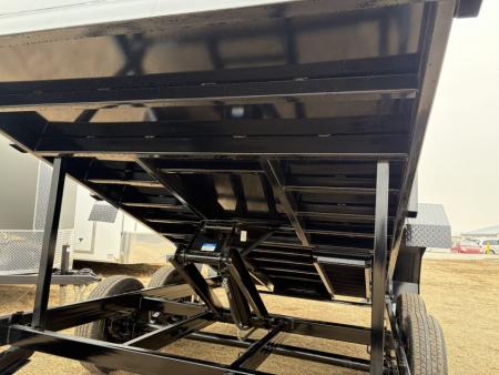 New 2026 H&H Trailers 7x14 4' Side Dump Trailer