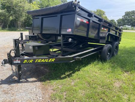 New 2026 B/R Trailers 14' 14k Dump Trailer