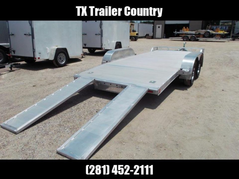 New 2026 ALCOM 18ft Mission 7K Car Hauler / ALL Aluminum / Removable Fenders / 6ft Aluminum Ramps