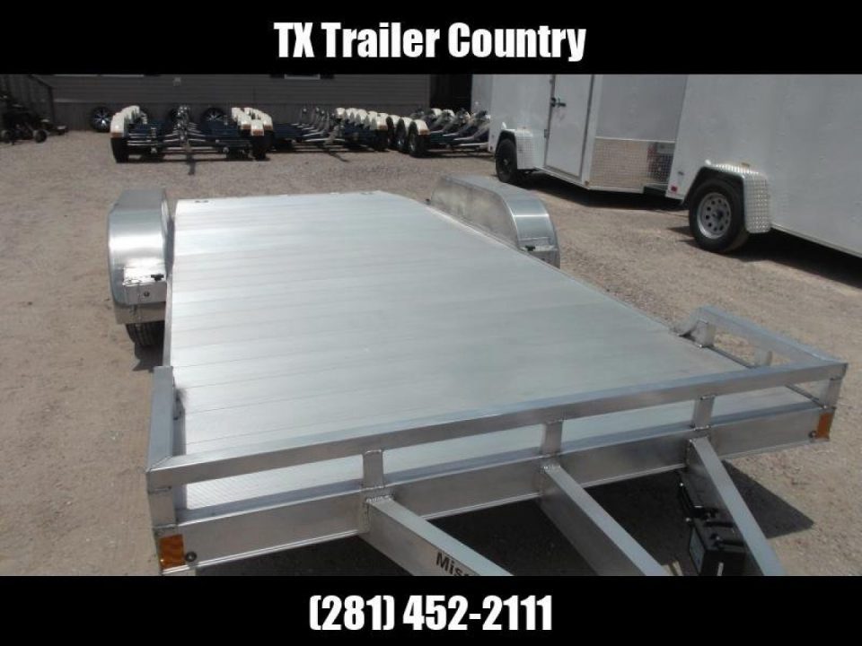 New 2026 ALCOM 18ft Mission 7K Car Hauler / ALL Aluminum / Removable Fenders / 6ft Aluminum Ramps