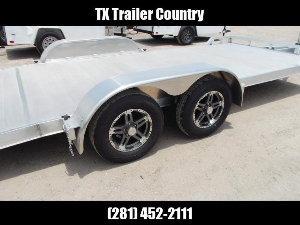 New 2026 ALCOM 18ft Mission 7K Car Hauler / ALL Aluminum / Removable Fenders / 6ft Aluminum Ramps