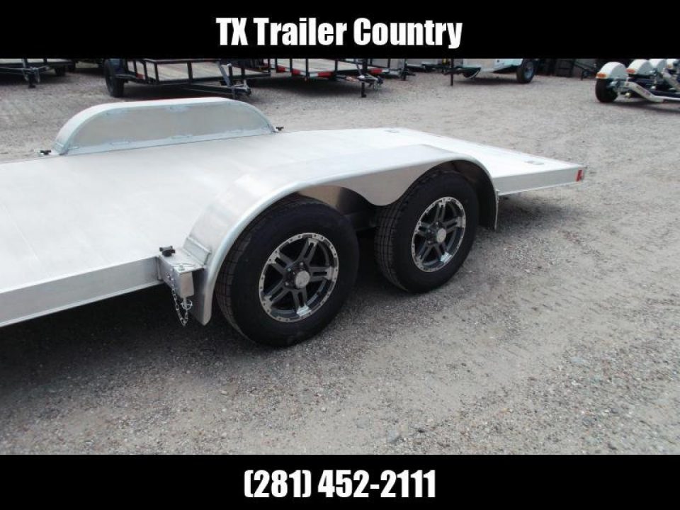 New 2026 ALCOM 18ft Mission 7K Car Hauler / ALL Aluminum / Removable Fenders / 6ft Aluminum Ramps