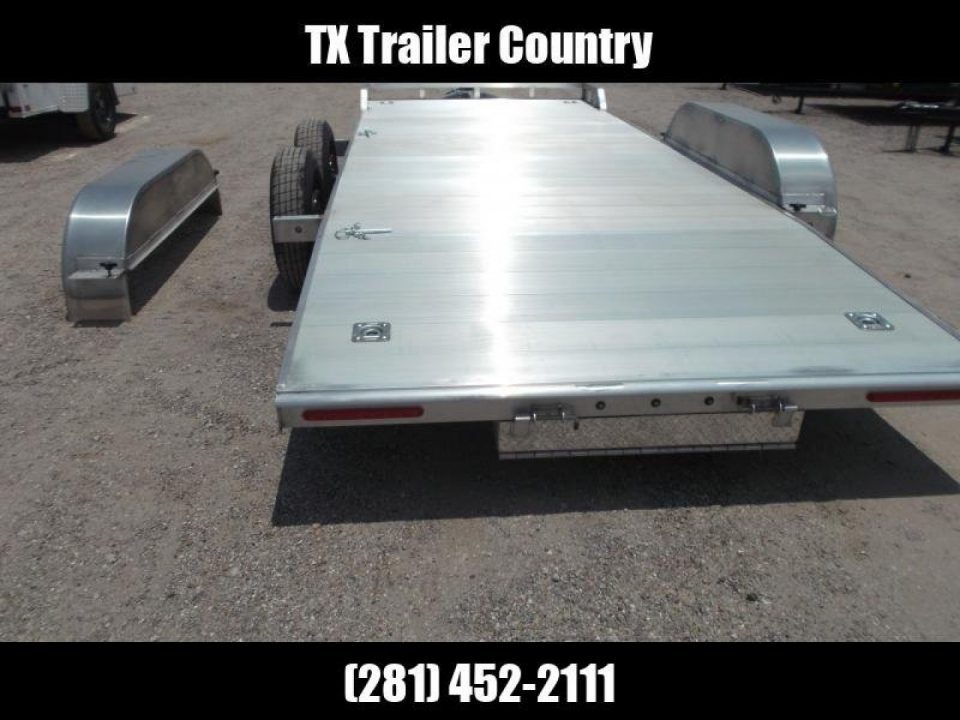 New 2026 ALCOM 18ft Mission 7K Car Hauler / ALL Aluminum / Removable Fenders / 6ft Aluminum Ramps