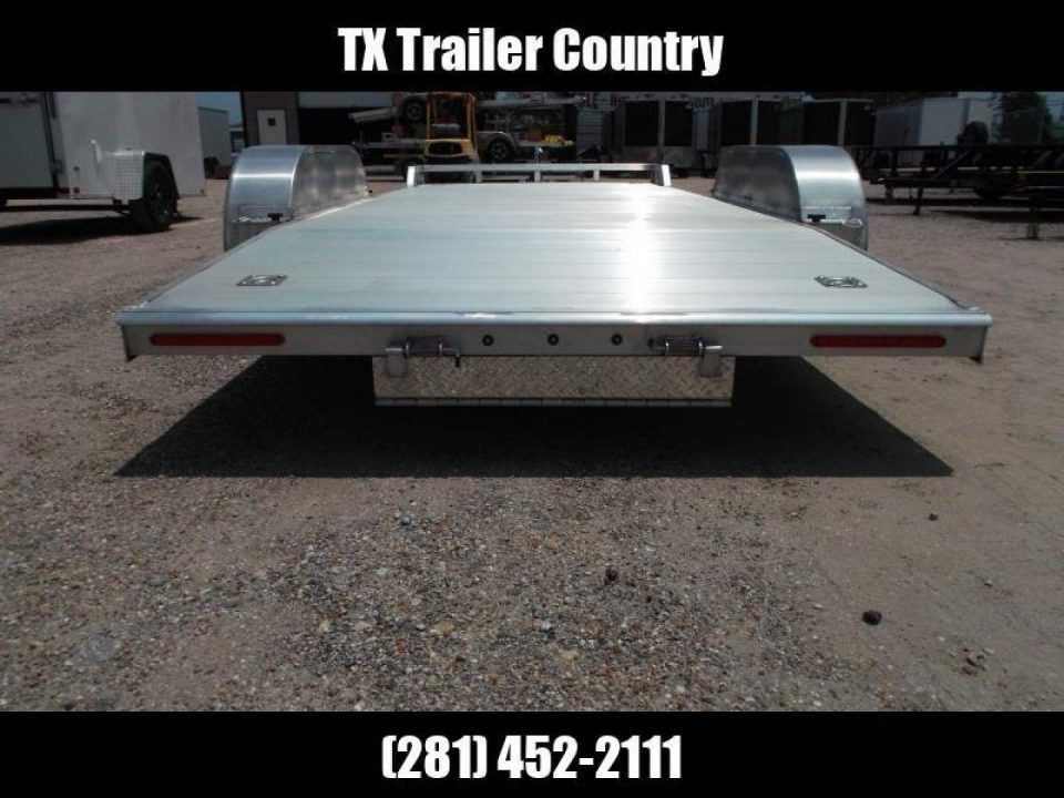 New 2026 ALCOM 18ft Mission 7K Car Hauler / ALL Aluminum / Removable Fenders / 6ft Aluminum Ramps