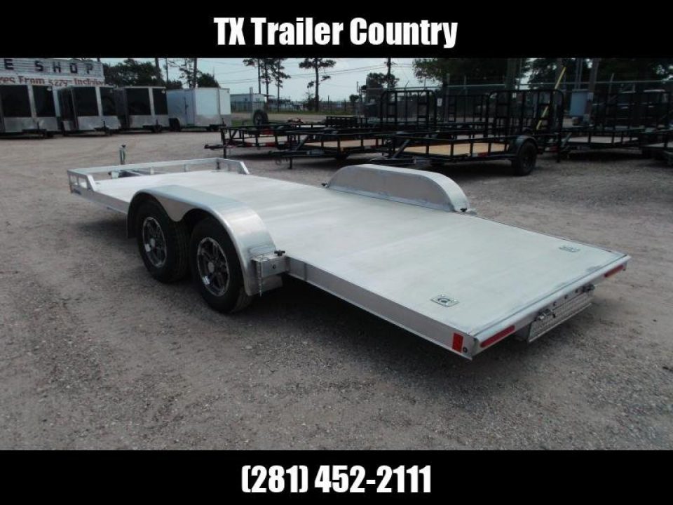 New 2026 ALCOM 18ft Mission 7K Car Hauler / ALL Aluminum / Removable Fenders / 6ft Aluminum Ramps