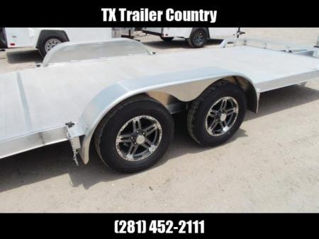 New 2026 ALCOM 18ft Mission 7K Car Hauler / ALL Aluminum / Removable Fenders / 6ft Aluminum Ramps