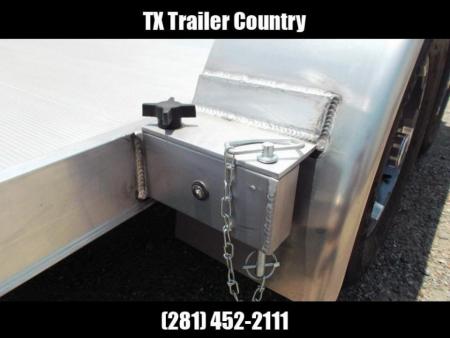 New 2026 ALCOM 18ft Mission 7K Car Hauler / ALL Aluminum / Removable Fenders / 6ft Aluminum Ramps