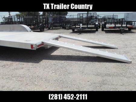 New 2026 ALCOM 18ft Mission 7K Car Hauler / ALL Aluminum / Removable Fenders / 6ft Aluminum Ramps