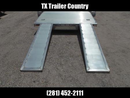 New 2026 ALCOM 18ft Mission 7K Car Hauler / ALL Aluminum / Removable Fenders / 6ft Aluminum Ramps