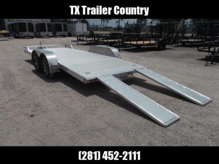 New 2026 ALCOM 18ft Mission 7K Car Hauler / ALL Aluminum / Removable Fenders / 6ft Aluminum Ramps