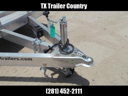 New 2026 ALCOM 18ft Mission 7K Car Hauler / ALL Aluminum / Removable Fenders / 6ft Aluminum Ramps