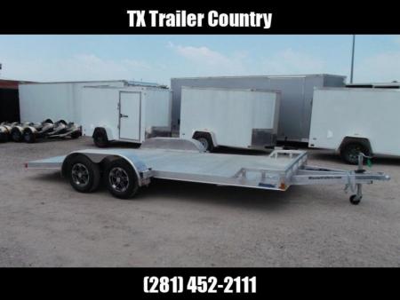 New 2026 ALCOM 18ft Mission 7K Car Hauler / ALL Aluminum / Removable Fenders / 6ft Aluminum Ramps