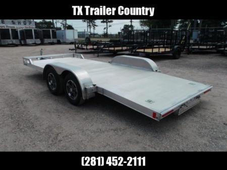 New 2026 ALCOM 18ft Mission 7K Car Hauler / ALL Aluminum / Removable Fenders / 6ft Aluminum Ramps