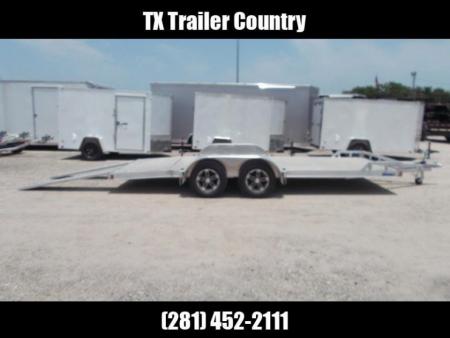 New 2026 ALCOM 20ft Mission 7K Car Hauler / ALL Aluminum / Removable Fenders / 6ft Aluminum Ramps