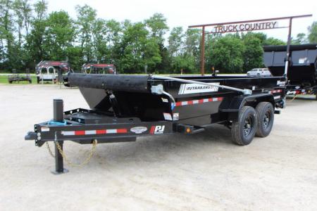 New 2026 PJ Trailers DT1 16' BP Dump Trailer