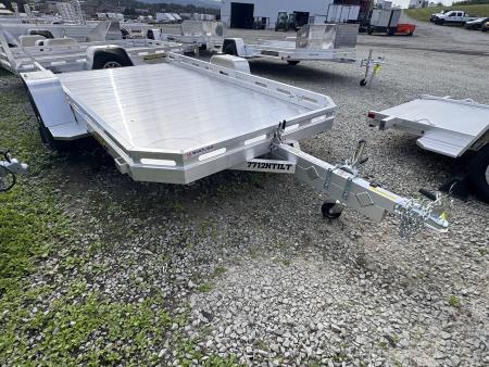 New 2027 Aluma 6'5" x 12 HD Aluminum Tilt Trailer