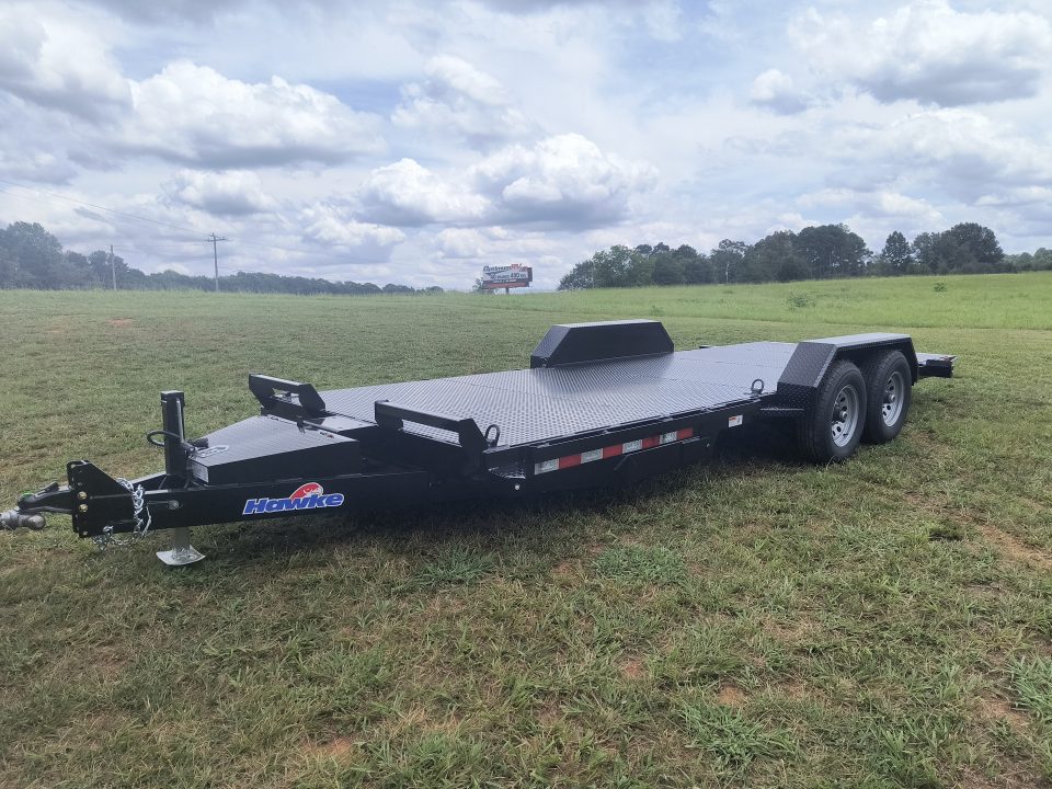New 2026 Hawke Trailers 20' Power Tilt Equipment Trailer 10K GVWR