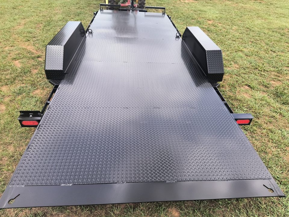 New 2026 Hawke Trailers 20' Power Tilt Equipment Trailer 10K GVWR