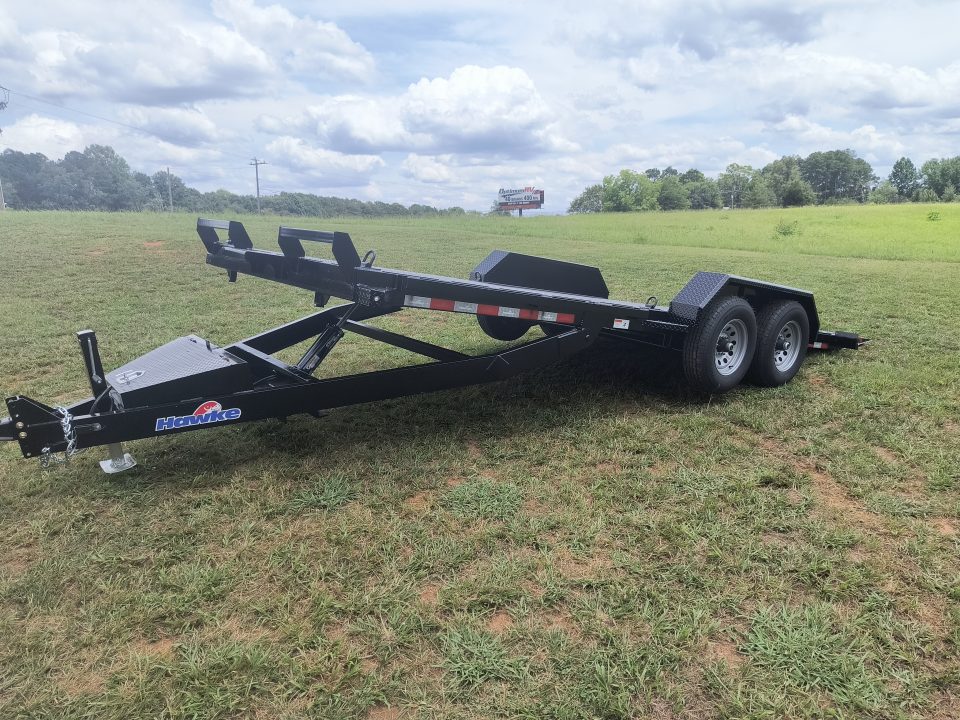 New 2026 Hawke Trailers 20' Power Tilt Equipment Trailer 10K GVWR