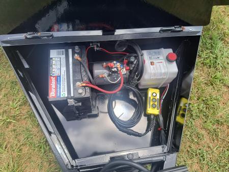 New 2026 Hawke Trailers 20' Power Tilt Equipment Trailer 10K GVWR
