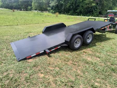 New 2026 Hawke Trailers 20' Power Tilt Equipment Trailer 10K GVWR