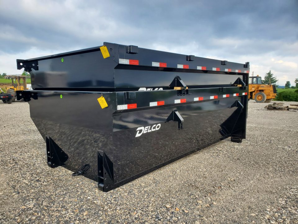 New 2026 Delco Trailers RB16 Dump Bin / 12.5 yard / 4'x14'