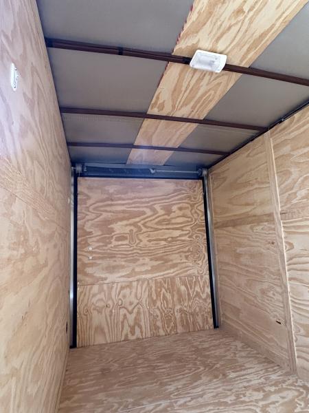 New 2026 Family Trailer 6x12 Tandem Axle Cargo / Enclosed Trailer-Screwless Exterior-Blackout Pkg- Rear Spoiler-Torsion Axle Upgrade