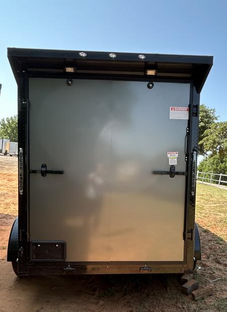 New 2026 Family Trailer 6x12 Tandem Axle Cargo / Enclosed Trailer-Screwless Exterior-Blackout Pkg- Rear Spoiler-Torsion Axle Upgrade
