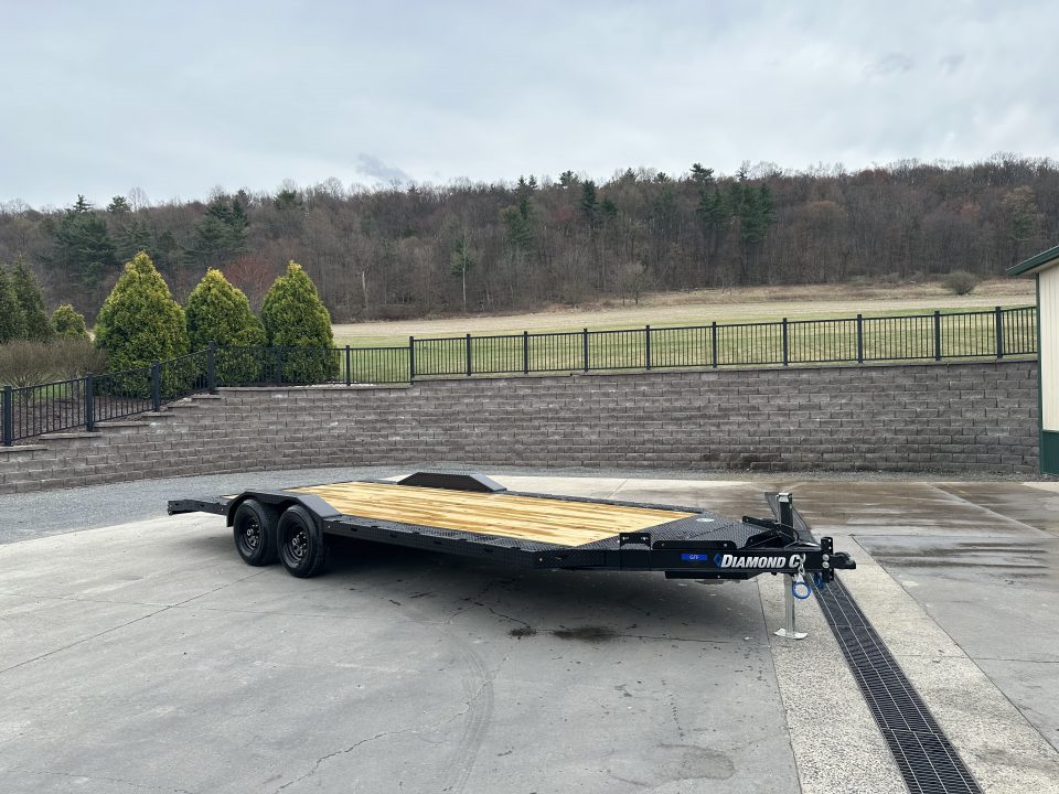 New Diamond C 20' Equipment Trailer with Slide in Ramps (GTF)