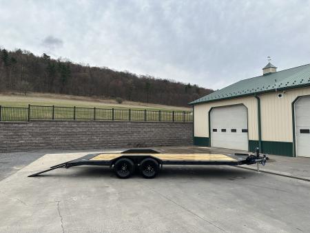 New Diamond C 20' Equipment Trailer with Slide in Ramps (GTF)