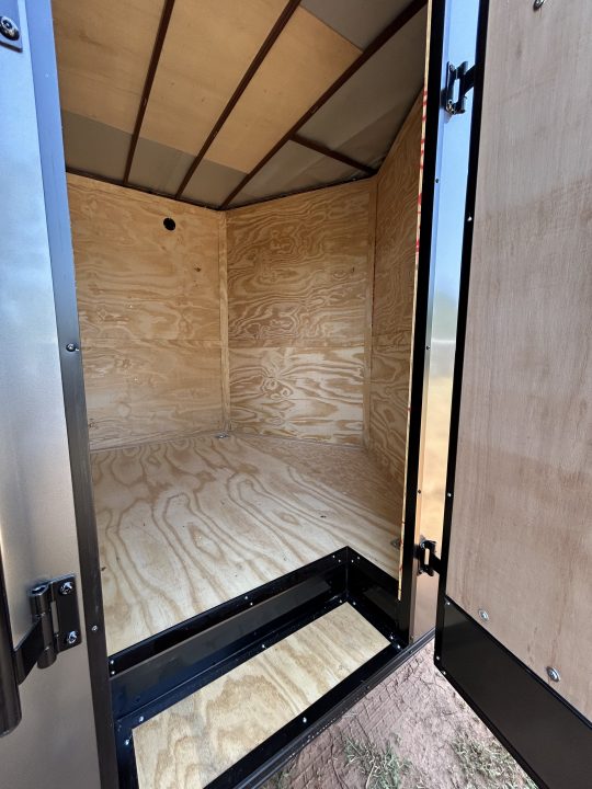 New 2026 Family Trailer 8.5x16 Tandem Axle Cargo / Enclosed Trailer-Screwless Exterior-Blackout Pkg- Rear Spoiler