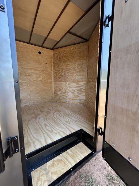 New 2026 Family Trailer 8.5x16 Tandem Axle Cargo / Enclosed Trailer-Screwless Exterior-Blackout Pkg- Rear Spoiler