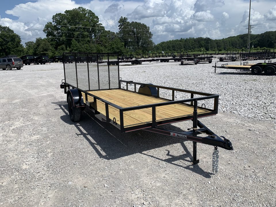 New 2026 Triple R 6X14 UTILITY 4FT RAMP GATE Utility Trailer