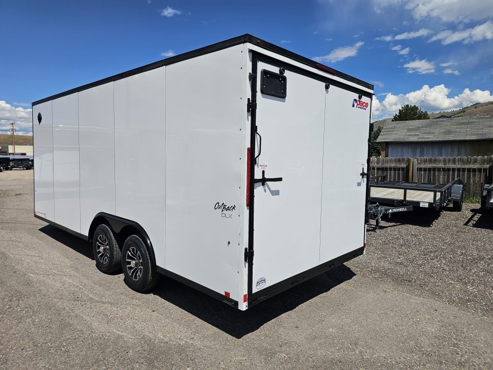 New 2026 Pace Outback DLX 8.5x20 10k Cargo Trailer