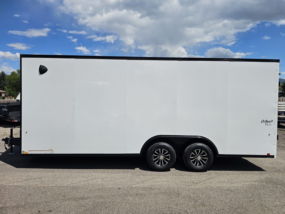 New 2026 Pace Outback DLX 8.5x20 10k Cargo Trailer
