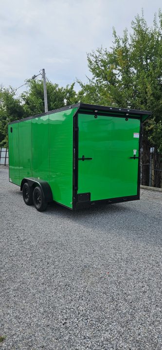 New 2026 Family Trailer 7x16 Tandem Axle Cargo / Enclosed Trailer