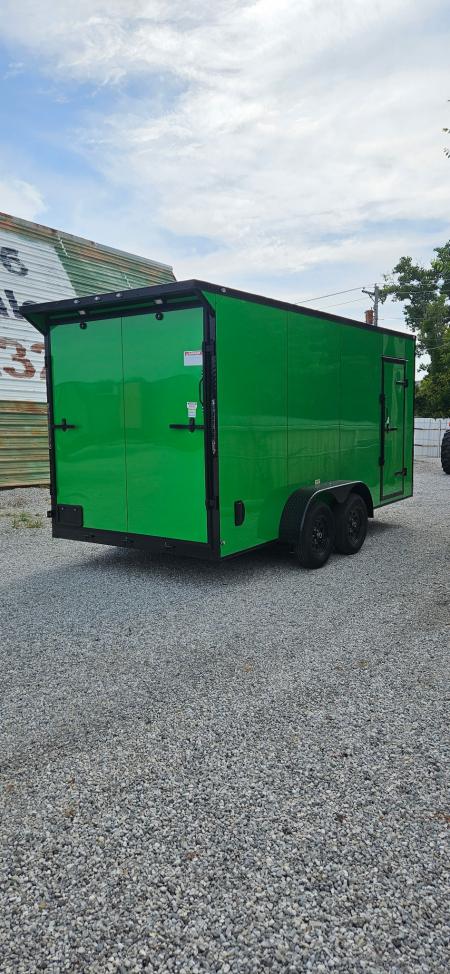 New 2026 Family Trailer 7x16 Tandem Axle Cargo / Enclosed Trailer