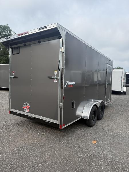 New 2027 Homesteader 7x16IT V-Nose - - 7' Interior - REAR SPOILER - OHV PKG. - ESCAPE DOOR
