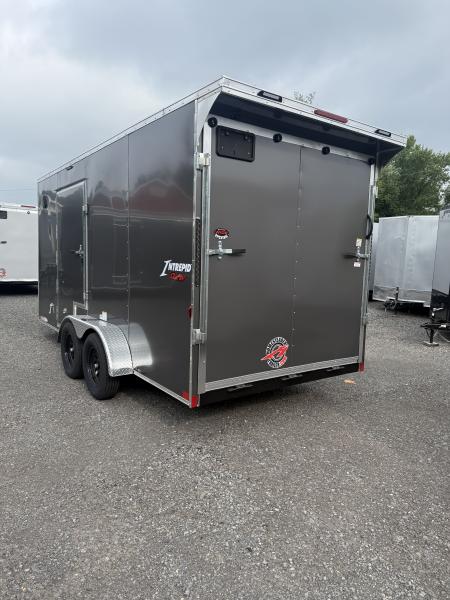 New 2027 Homesteader 7x16IT V-Nose - - 7' Interior - REAR SPOILER - OHV PKG. - ESCAPE DOOR