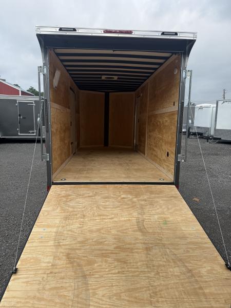 New 2027 Homesteader 7x16IT V-Nose - - 7' Interior - REAR SPOILER - OHV PKG. - ESCAPE DOOR