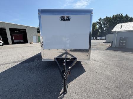 New 2026 Vintage Trailers 8.5x34 Race Trailer with Bathroom Package