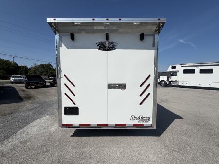New 2026 Vintage Trailers 8.5x34 Race Trailer with Bathroom Package