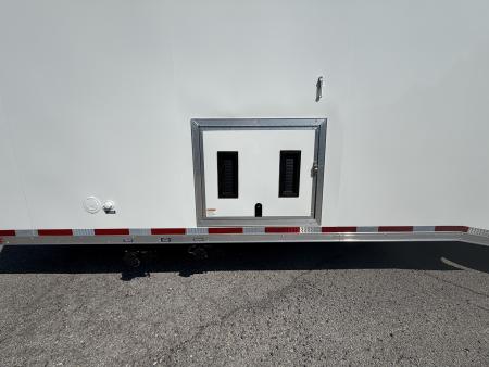 New 2026 Vintage Trailers 8.5x34 Race Trailer with Bathroom Package