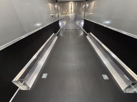 New 2026 Vintage Trailers 8.5x34 Race Trailer with Bathroom Package