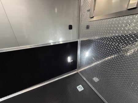 New 2026 Vintage Trailers 8.5x34 Race Trailer with Bathroom Package