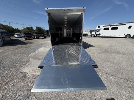 New 2026 Vintage Trailers 8.5x34 Race Trailer with Bathroom Package