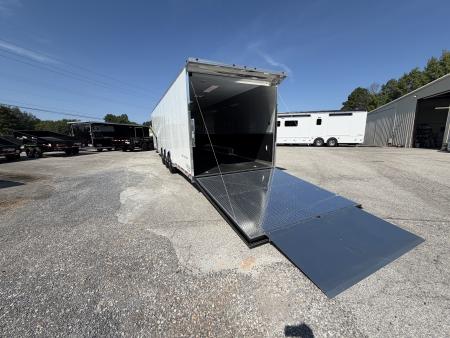 New 2026 Vintage Trailers 8.5x34 Race Trailer with Bathroom Package