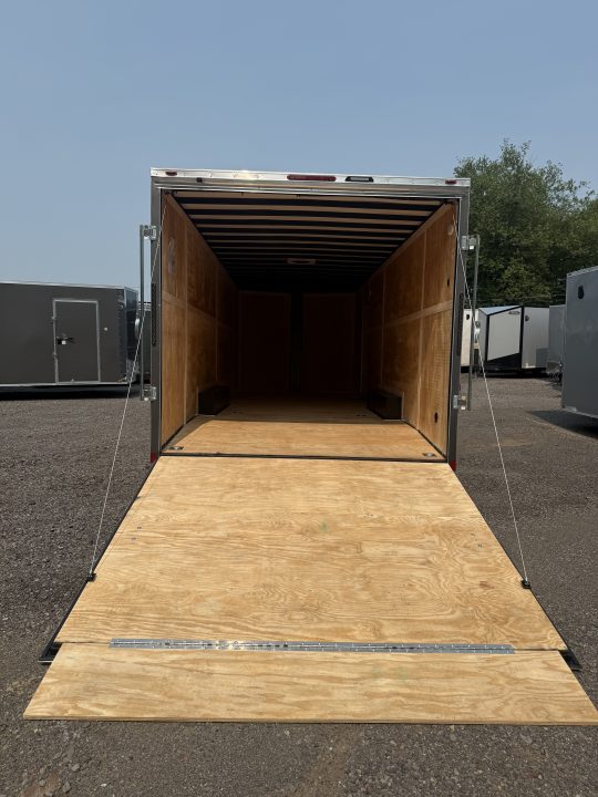 New 2027 Homesteader 8x24' V-Nose Trailer - GRAY